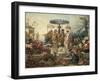 France, Chinoiseries, the Chinese Wedding-null-Framed Giclee Print