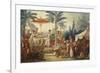 France, Chinoiseries, the Feast of the Chinese Emperor-null-Framed Giclee Print