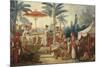 France, Chinoiseries, the Feast of the Chinese Emperor-null-Mounted Giclee Print