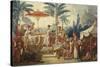 France, Chinoiseries, the Feast of the Chinese Emperor-null-Stretched Canvas