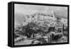 France Chinon-Thomas Allom-Framed Stretched Canvas