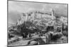 France Chinon-Thomas Allom-Mounted Art Print