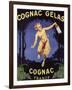 France - Cognac Gelas Promotional Poster-Lantern Press-Framed Art Print