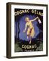 France - Cognac Gelas Promotional Poster-Lantern Press-Framed Art Print