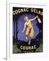 France - Cognac Gelas Promotional Poster-Lantern Press-Framed Art Print