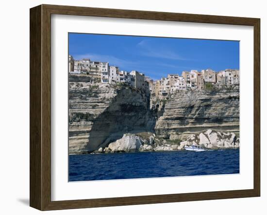 France, Corsica, Bonifacio-Fraser Hall-Framed Photographic Print