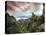 France, Corsica, Corse-Du-Sud Department, Calanche Region, Porto, Red Rock Landscape of the Calanch-Walter Bibikow-Stretched Canvas