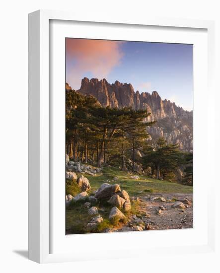 France, Corsica, Corse-Du-Sud Department, La Alta Rocca Region, Col De Bavella Pass, Aiguilles De B-Walter Bibikow-Framed Photographic Print