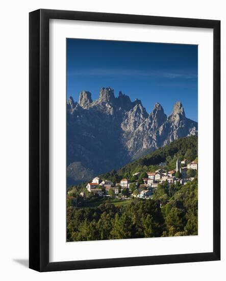 France, Corsica, Corse-Du-Sud Department, La Alta Rocca Region, Zonza-Walter Bibikow-Framed Photographic Print