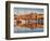 France, Corsica, Corse-Du-Sud Department, Propriano, Town Marina, Sunset-Walter Bibikow-Framed Photographic Print