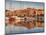 France, Corsica, Corse-Du-Sud Department, Propriano, Town Marina, Sunset-Walter Bibikow-Mounted Photographic Print