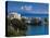 France, Corsica, Haute-Corse Department, Le Cap Corse, Erbalunga, Elevated Town View-Walter Bibikow-Stretched Canvas