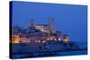 France, Cote D'Azur, Antibes, Coast, Evening-Chris Seba-Stretched Canvas