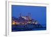 France, Cote D'Azur, Antibes, Coast, Evening-Chris Seba-Framed Photographic Print