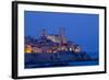 France, Cote D'Azur, Antibes, Coast, Evening-Chris Seba-Framed Photographic Print