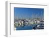 France, Cote D'Azur, Antibes, Harbour, Sailboats-Chris Seba-Framed Photographic Print