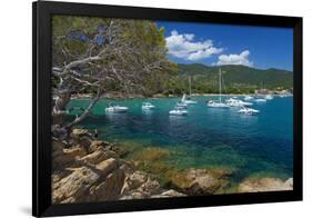 France, Cote D'Azur, Bathing Bay-Chris Seba-Framed Photographic Print