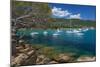 France, Cote D'Azur, Bathing Bay-Chris Seba-Mounted Photographic Print