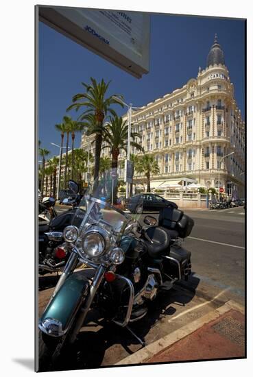 France, Cote D'Azur, Cannes, Carlton Interkontinental Hotel-Chris Seba-Mounted Photographic Print