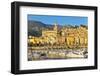 France, Cote D'Azur, Menton, Harbour, Morning-Chris Seba-Framed Photographic Print