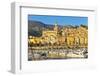 France, Cote D'Azur, Menton, Harbour, Morning-Chris Seba-Framed Photographic Print