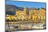 France, Cote D'Azur, Menton, Harbour, Morning-Chris Seba-Mounted Photographic Print