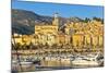 France, Cote D'Azur, Menton, Harbour, Morning-Chris Seba-Mounted Photographic Print