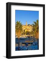 France, Cote D'Azur, Menton, Harbour, Morning-Chris Seba-Framed Photographic Print