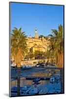 France, Cote D'Azur, Menton, Harbour, Morning-Chris Seba-Mounted Photographic Print