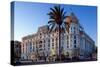 France, Cote D'Azur, Nice, Seafront-Chris Seba-Stretched Canvas