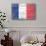 France Country Flag - Barnwood Painting-Lantern Press-Art Print displayed on a wall