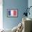 France Country Flag - Barnwood Painting-Lantern Press-Framed Art Print displayed on a wall