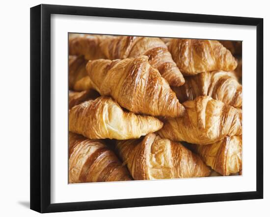 France, Croissants-Steve Vidler-Framed Premium Photographic Print