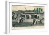 France, Deauville, Deauville Beach, Postcard-null-Framed Giclee Print