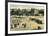 France, Dinard Beach 1905-null-Framed Photographic Print