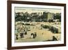 France, Dinard Beach 1905-null-Framed Photographic Print