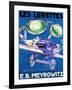 France - E.B. Meyrowitz Flying Goggles Advertisement Poster-Lantern Press-Framed Art Print