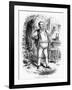 France: Enjoying Wine-null-Framed Giclee Print