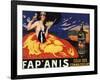France - Fap'Anis Celui Des Connaisseurs Advertisement Poster-Lantern Press-Framed Art Print