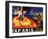 France - Fap'Anis Celui Des Connaisseurs Advertisement Poster-Lantern Press-Framed Art Print