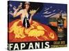 France - Fap'Anis Celui Des Connaisseurs Advertisement Poster-Lantern Press-Stretched Canvas