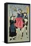 France, February 1862-Utagawa Yoshikazu-Framed Stretched Canvas