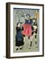 France, February 1862-Utagawa Yoshikazu-Framed Giclee Print