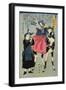 France, February 1862-Utagawa Yoshikazu-Framed Giclee Print