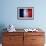 France Flag-kwasny221-Framed Art Print displayed on a wall