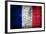 France Flag-kwasny221-Framed Art Print