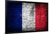 France Flag-kwasny221-Framed Art Print