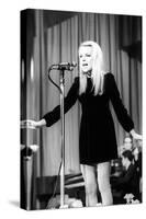 France Gall Singing-Sergio del Grande-Stretched Canvas