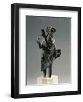 France, Glanum, Statuette Representing the God Silvanus, Bronze-null-Framed Giclee Print