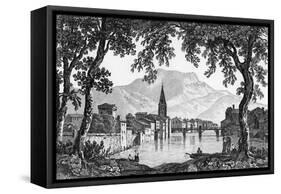 France Grenoble-null-Framed Stretched Canvas